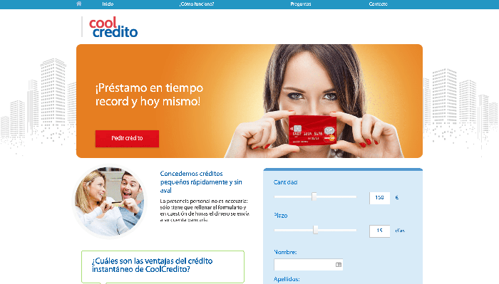 CoolCredito - Préstamo de hasta 300 €