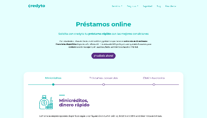 Credyto - Préstamos hasta 10 000 €