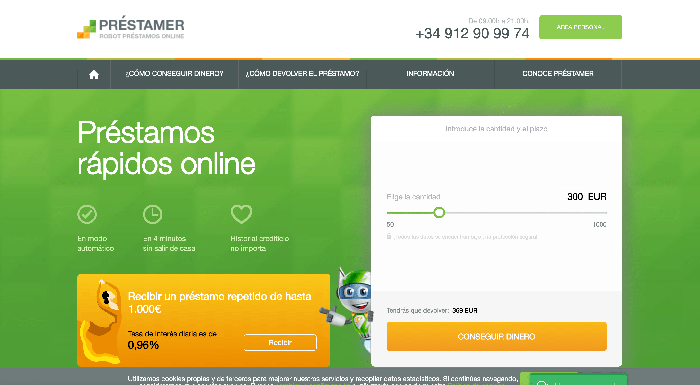 Préstamer - Préstamo de hasta 1 000 €