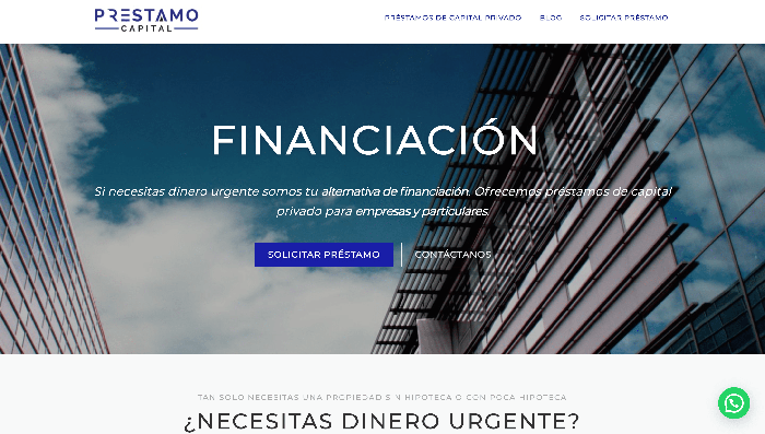 Préstamo Capital - Préstamos hasta 1 000 000 €