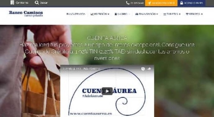 Banco Caminos - Préstamos hasta 60 000 €