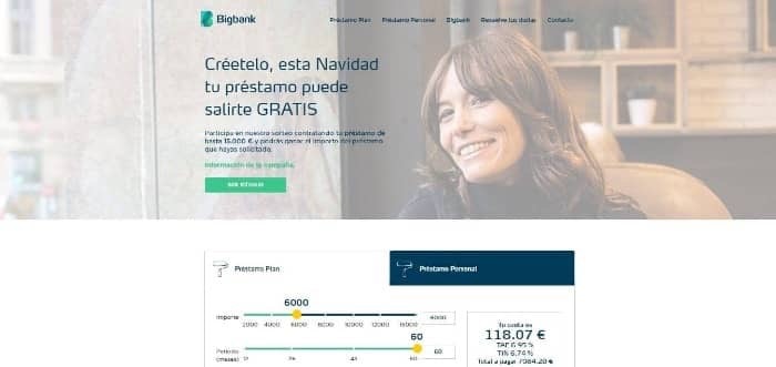 Bigbank - Préstamo de hasta 15 000 €