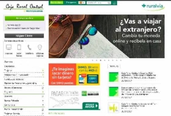 Caja Rural Central - Préstamos 60 000 €
