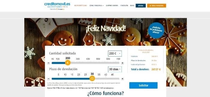CreditoMovil - Préstamo de hasta 700 €