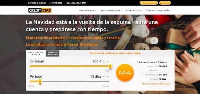Creditstar - Préstamo de hasta 1 000 €