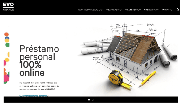 EVO Finance - Préstamo de hasta 30 000 €