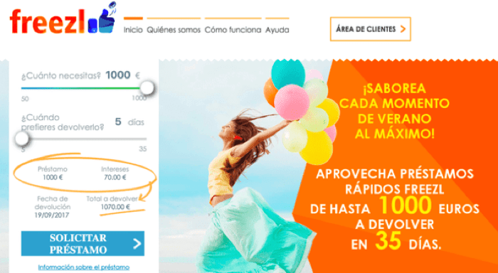 Freezl - Préstamos hasta 1 000 €
