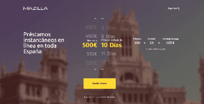 Mazilla - Préstamos hasta 1 000 €