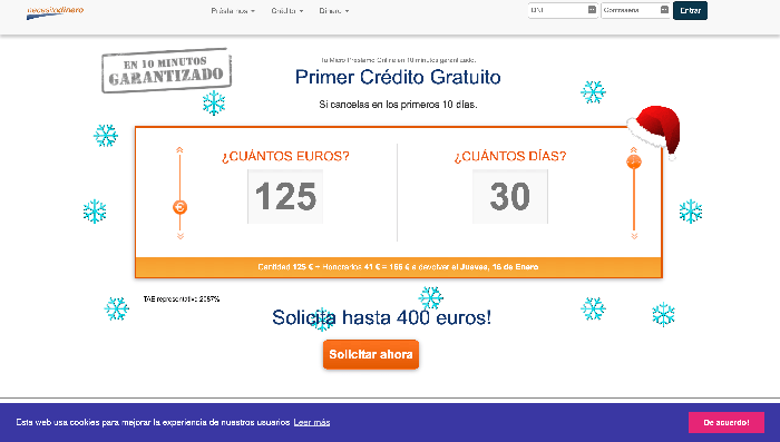 Necesito-Dinero - Préstamo de hasta 400 €