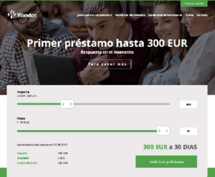 Wandoo - Préstamos hasta 850 €