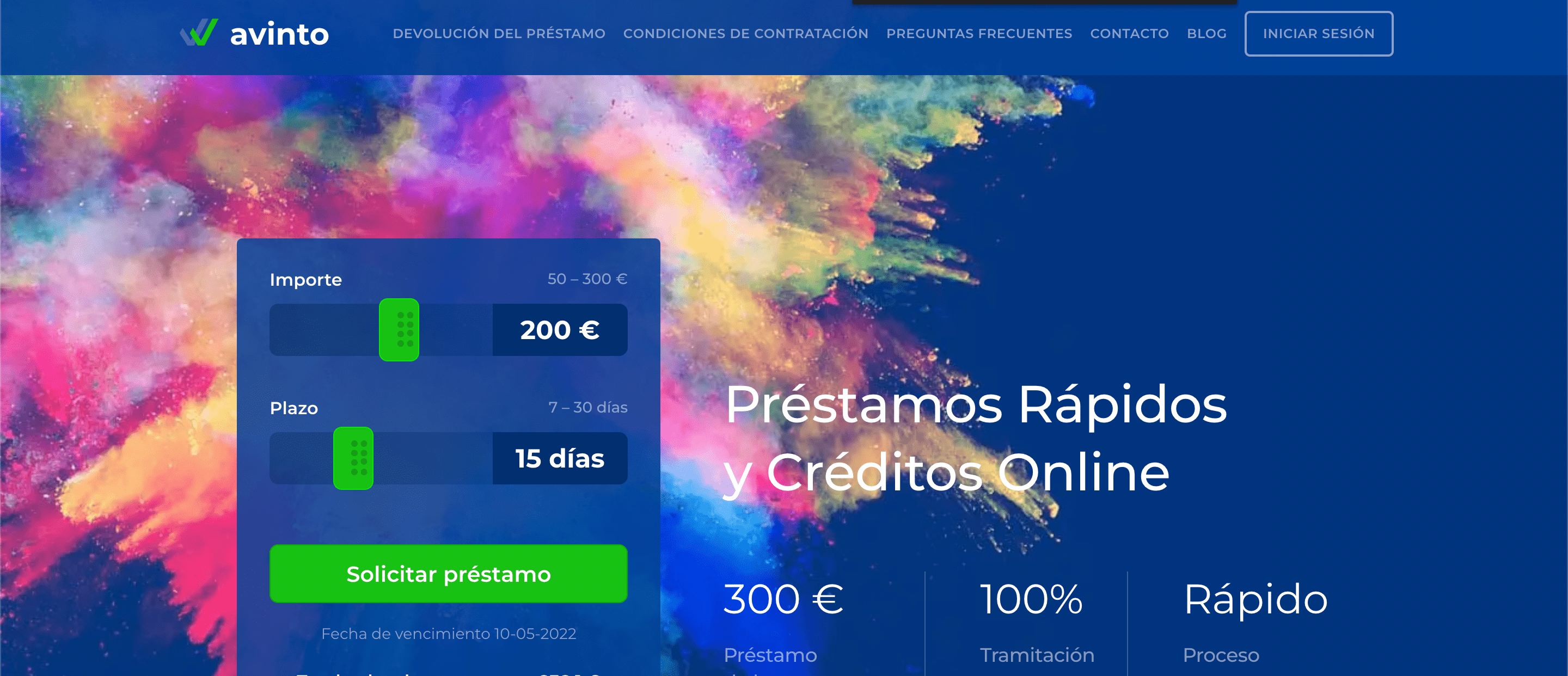 Avinto – Préstamos hasta 300 €