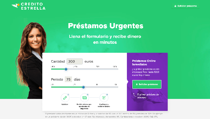 Creditoestrella - préstamo de hasta 1 000 €