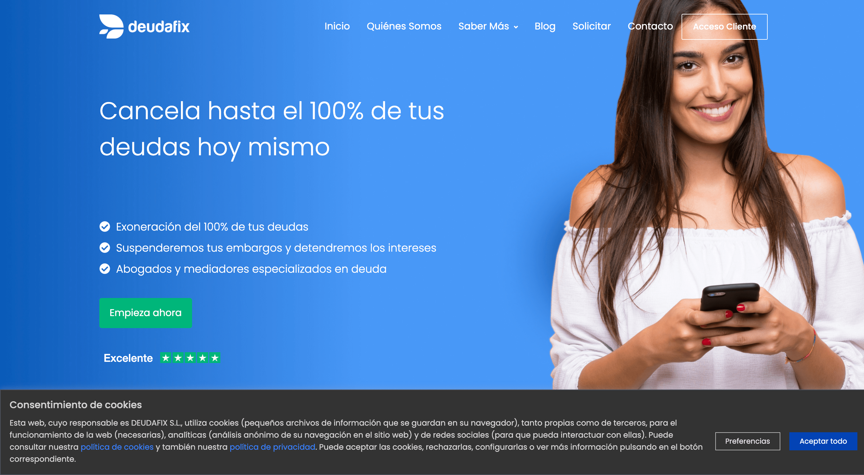 Deudafix - Cancela hasta el 100% de tus deudas hoy mismo