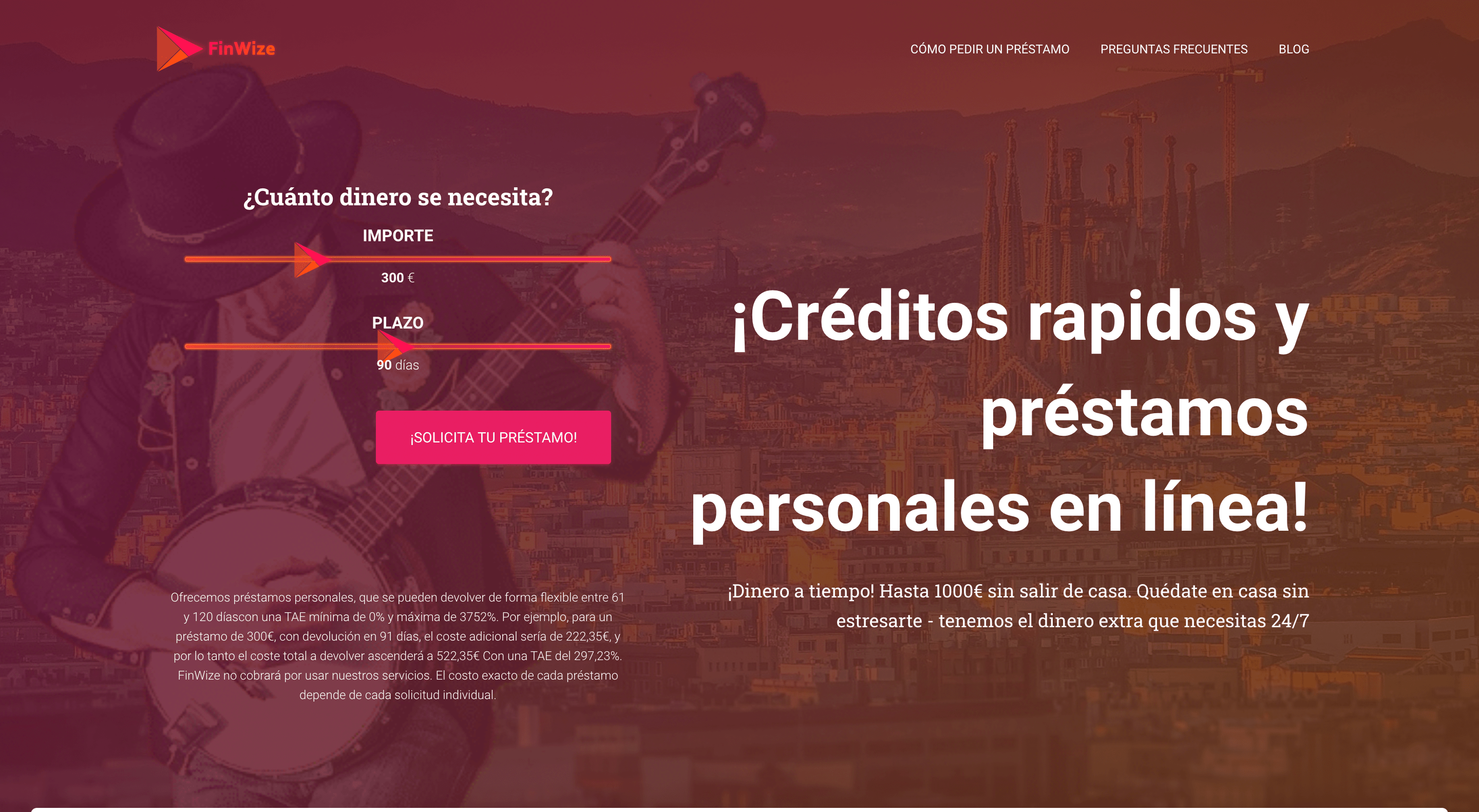 FinWize – Préstamos hasta 1 000 €