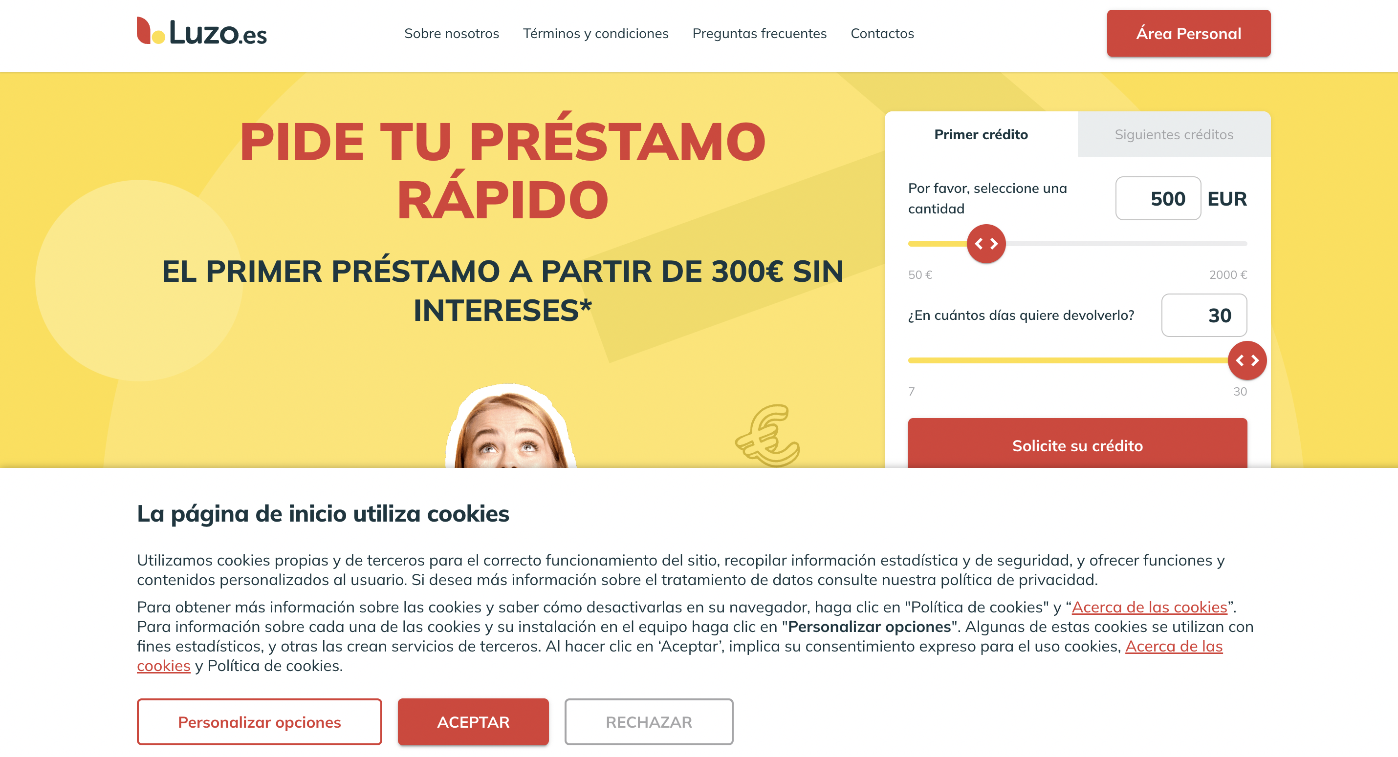 Luzo – Préstamos hasta 2 000€