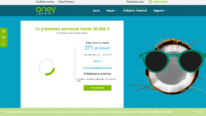 Oney - Préstamos hasta 30 000 €