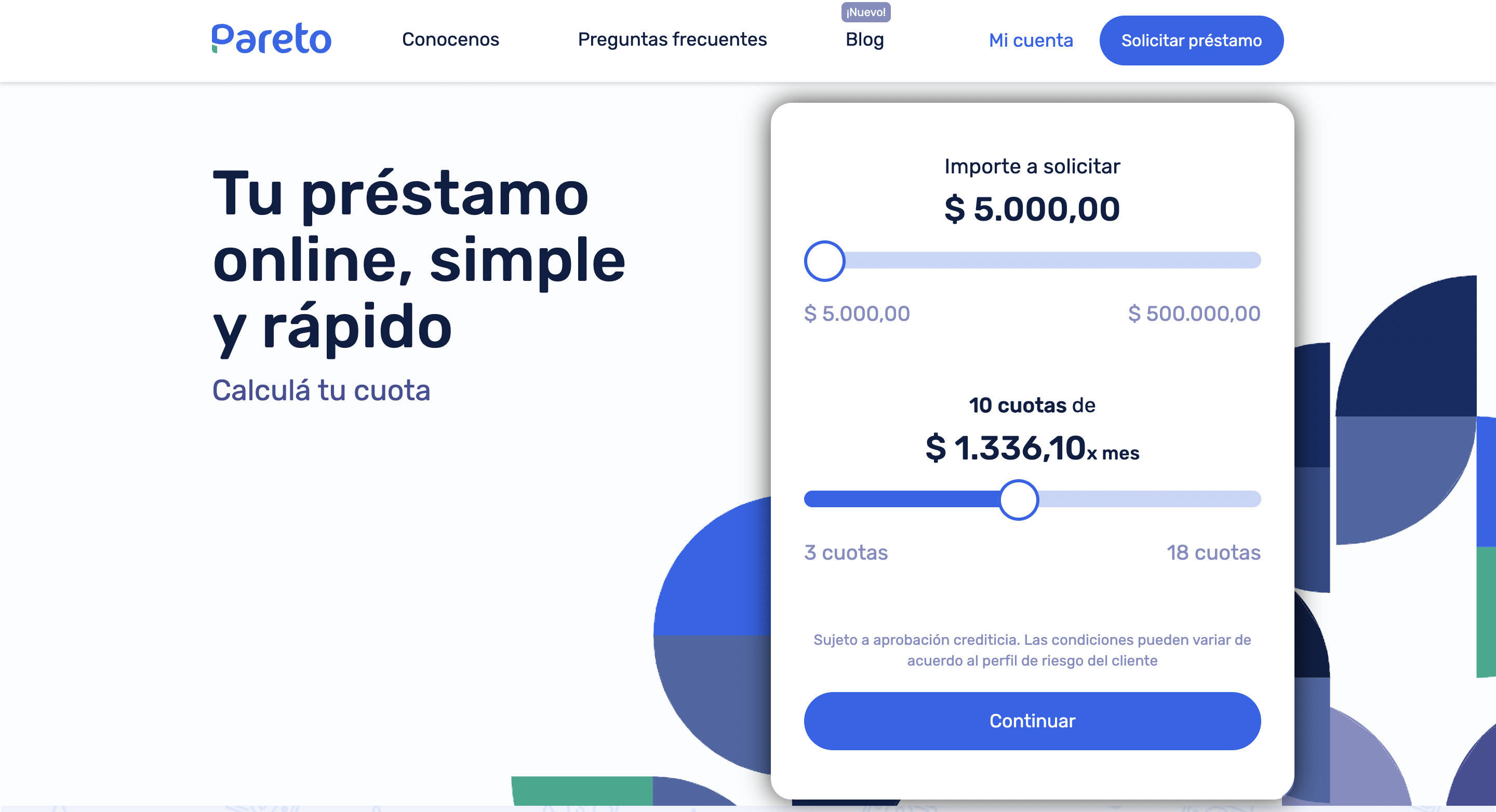 Pareto experiencia y discusión