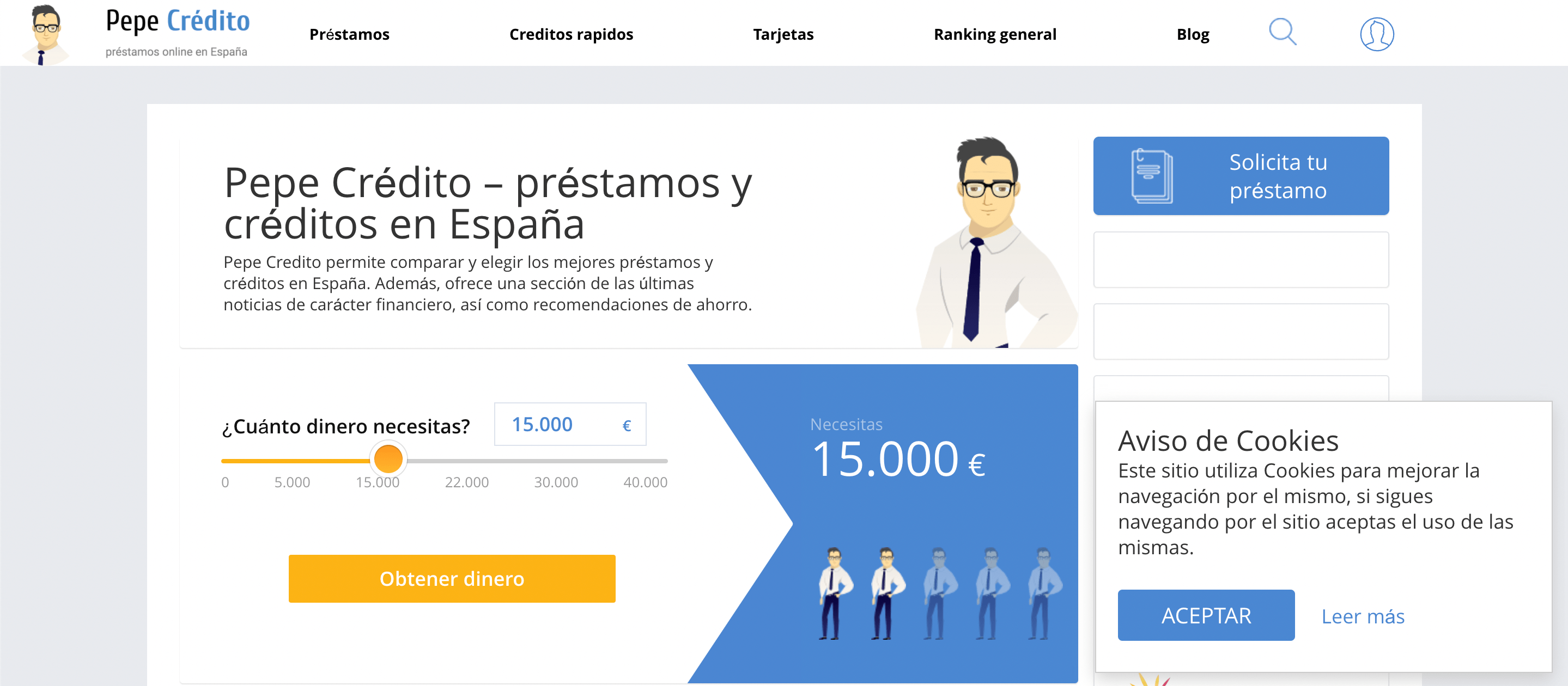 PepeCredito - préstamo online de hasta 10 000€