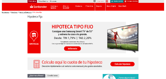 Santander hipoteca experiencia y discusión