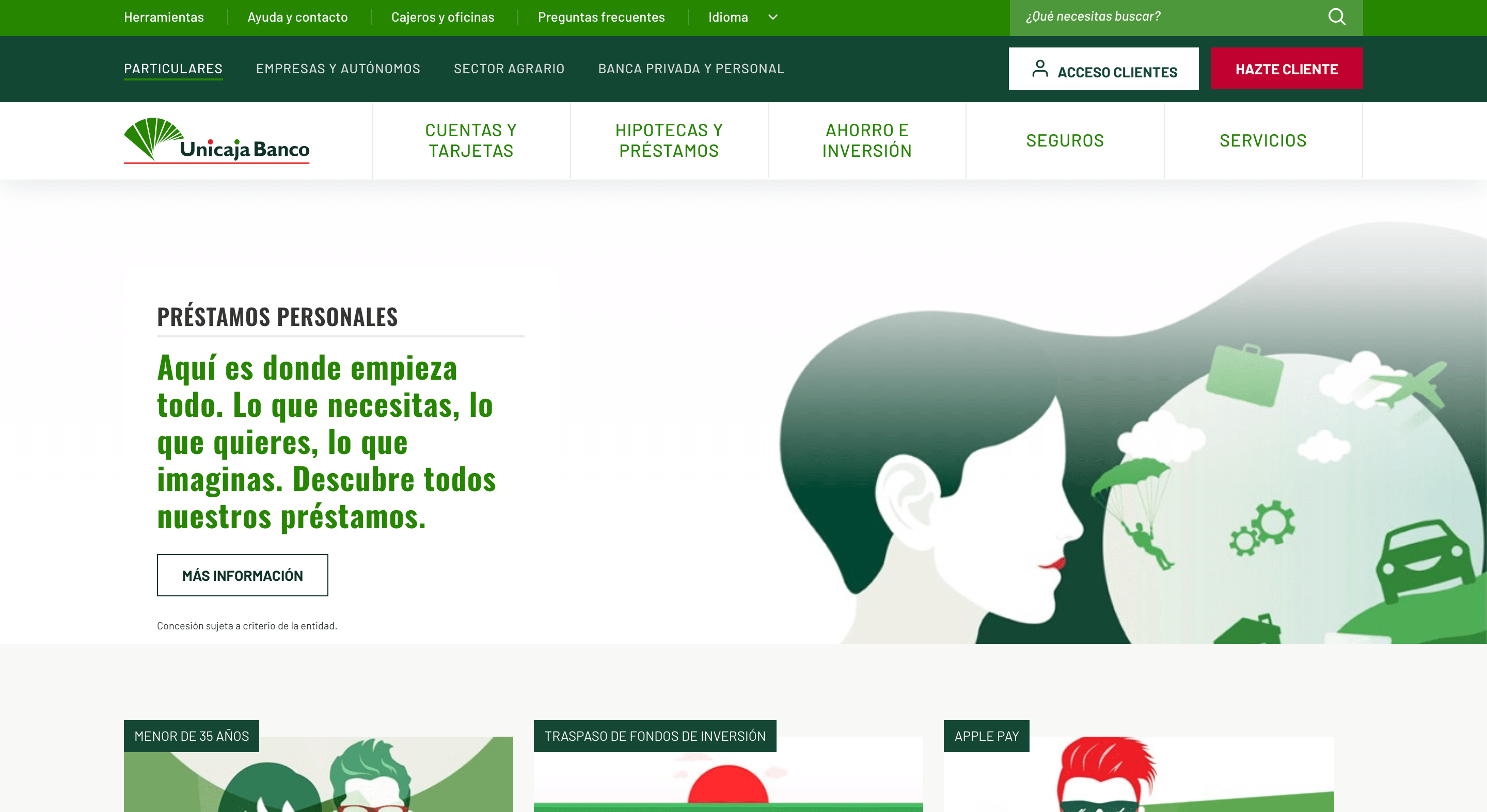 Unicaja Banco Préstamos