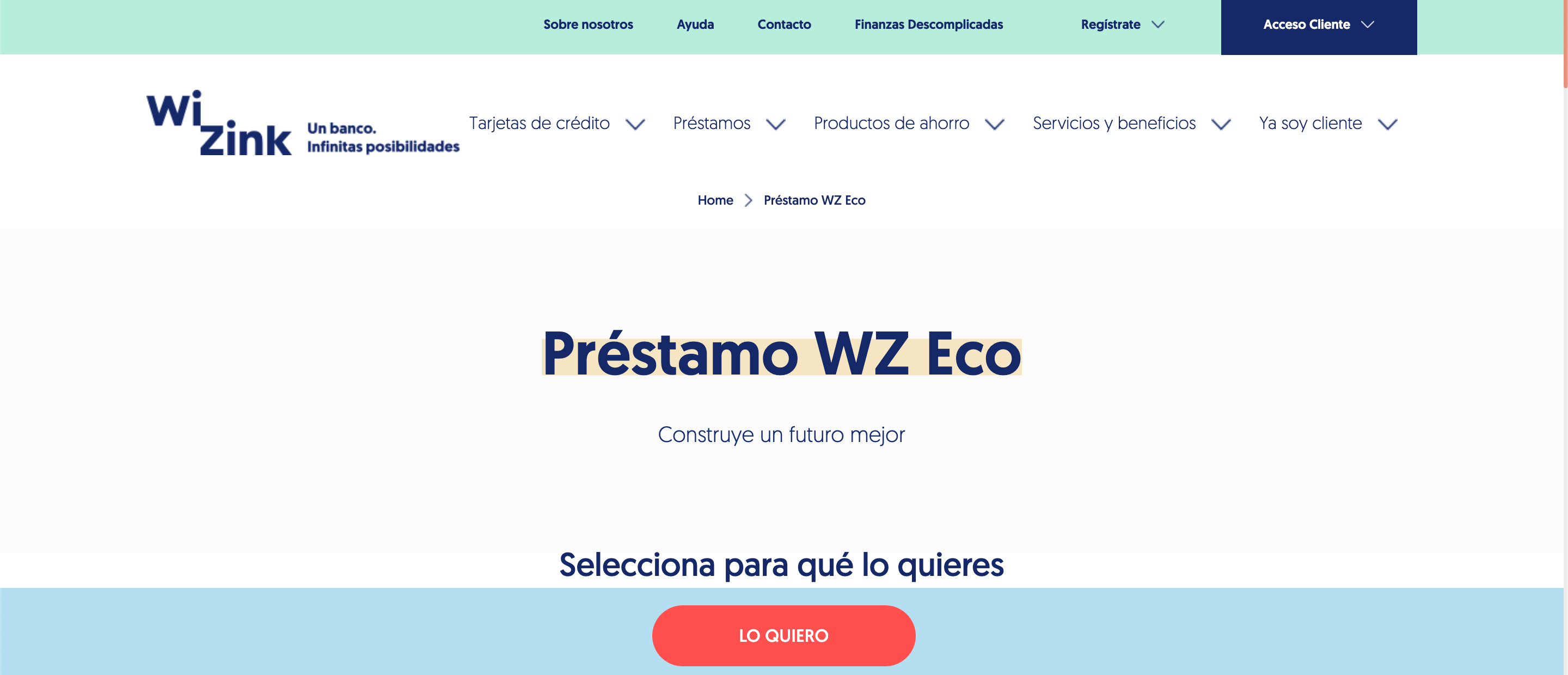 Wizink Préstamo WZ Eco experiencia y discusión