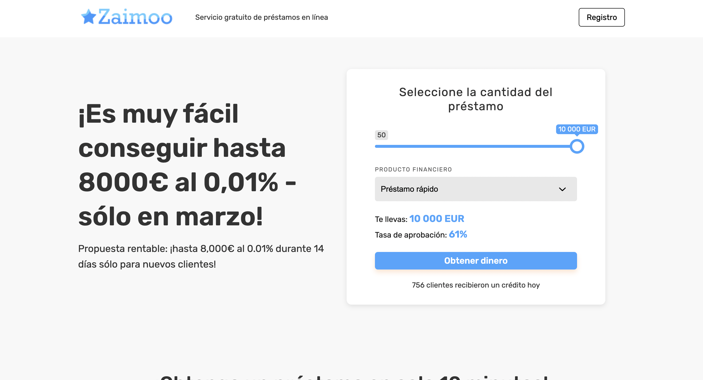 Zaimoo – Préstamos hasta 10 000€